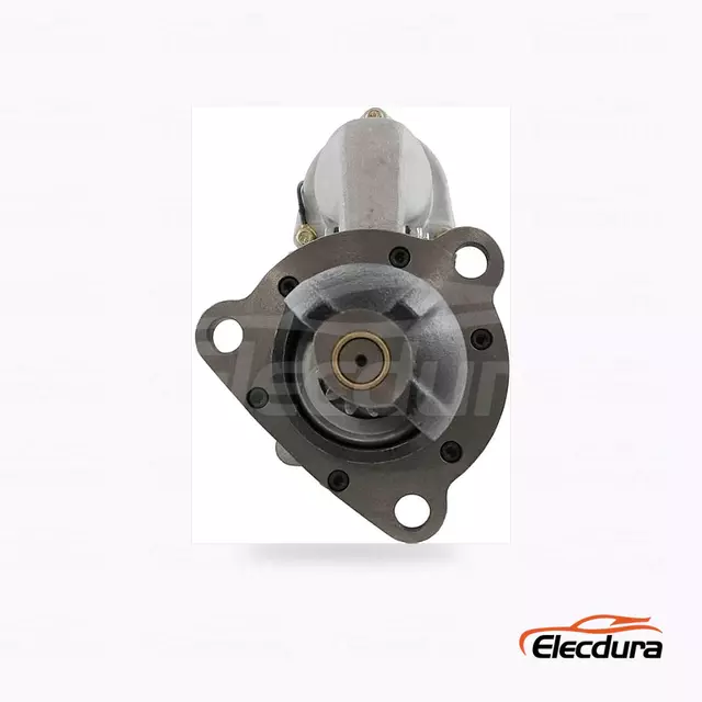 6008133510 Komatsu S6D125-1 Starter Motor Wholesale, Drive-End Front View
