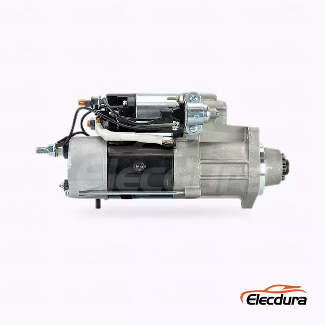 M009T71779 Cummins ISX 12T Starter Motor Distributor, Complete Side View
