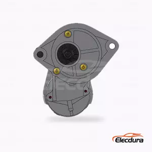ME049303 Mitsubishi 6D34 Starter Motor Wholesale, Drive-End Front View