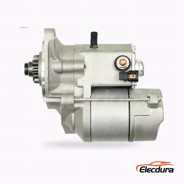 228000-0140 John Deere Yanmar Starter Motor B2B Supplier, Complete Side View