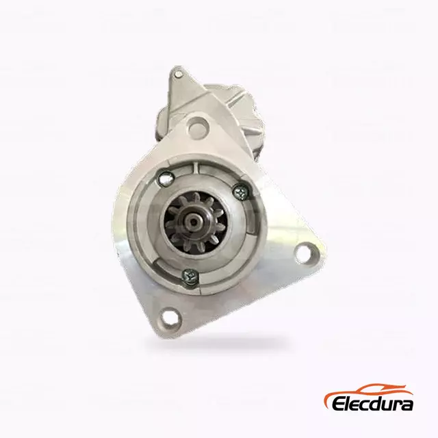 0K87T18400 Kia Rhino スターター モーター卸売 24V 5.5kW、ドライブエンドの正面図