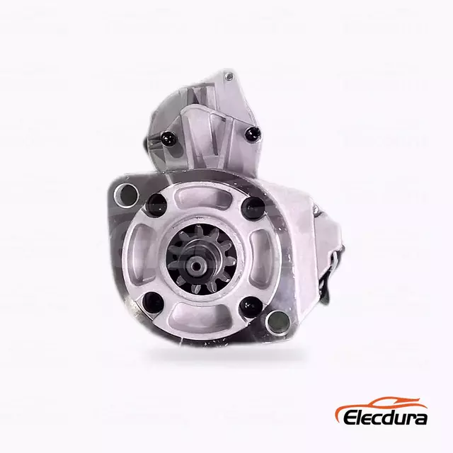 8972202970 D&eacute;marreur Isuzu ZX120 avec harnais en gros, vue de face du c&ocirc;t&eacute; entra&icirc;nement