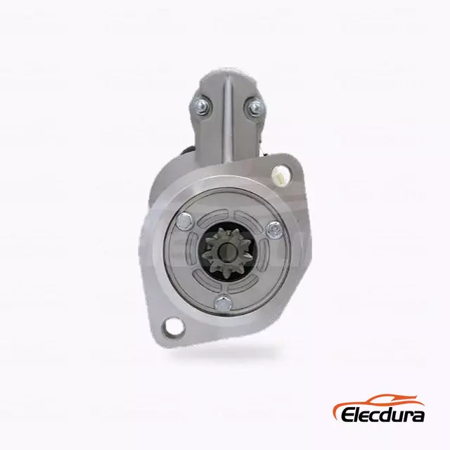 S13-112 Isuzu 4JA1 4JB1 12V 2.8kW Distributeur de moteur de d&eacute;marreur, vue de face de l'extr&eacute;mit&eacute; d'entra&icirc;nement