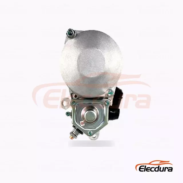 228000-7550 Iveco Cursor and Stralis Truck Starter Motor, 24V 5.5kW 10 Teeth, Rear Terminal View