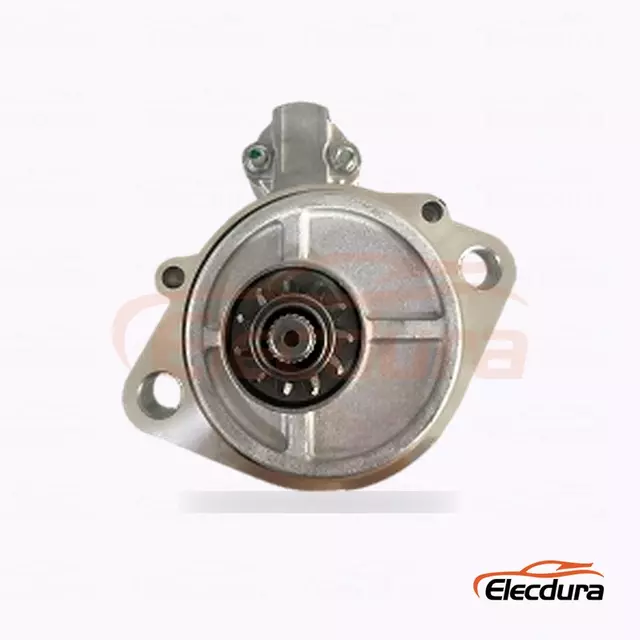 M8T77072 Mitsubishi og Isuzu 4JB1 startmotor, 12V 2,2kW 11 t&aelig;nder, komplet set fra siden