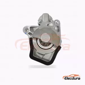 FYD67-H Heavy-Duty Starter Motor, 12V 1.0kW 9 Teeth, Complete Side View