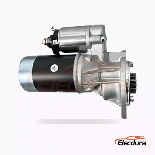 Стартер Yanmar Diesel 12 В, 3,7 кВт, 15 зубьев, CW, вид сзади