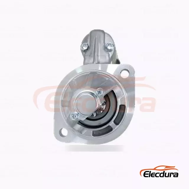 12995377010 Hitachi-Type Starter Motor for Yanmar 4TNE98, 12V 3.0kW 9 Teeth, Complete Side View