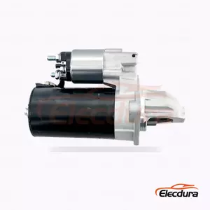 0001109306 Fiat Starter Motor, 12V 2.5kW 9 Teeth, Complete Side View