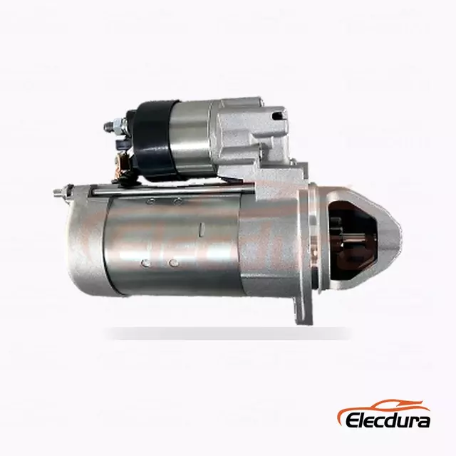 0001109369 Rozrusznik do dużych obciążeń, 12 V, 2,3 kW, 9 zęb&oacute;w, widok z tyłu zacisku