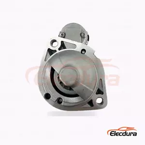 36100-2J100 Hyundai Starter Motor, 12V 1.4kW 13 Teeth, Complete Side View