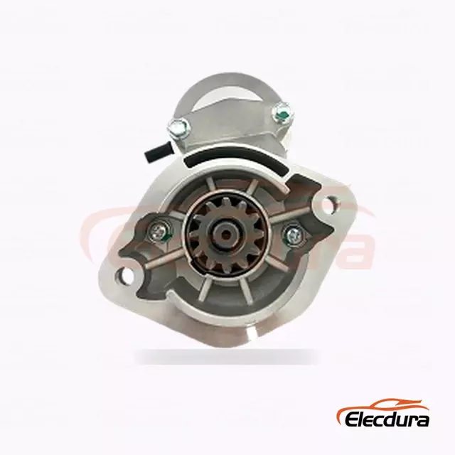 028100-54380 Motorino di avviamento diesel Mitsubishi Pickup 2.3, 12 V 2,0 kW 12 denti, vista laterale completa