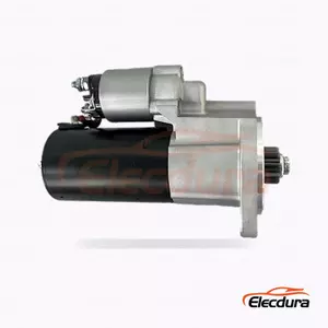 0399501103 Heavy-Duty Starter Motor, 12V 2.3kW 9 Teeth, Complete Side View