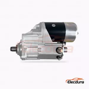 428000-1690 Case 586G Forklift and 650K Starter Motor, 12V 2.7kW 10 Teeth, Complete Side View