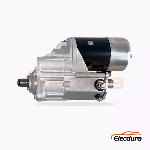 428000-1690 Case 586G Forklift and 650K Starter Motor, 12V 2.7kW 10 Teeth, Complete Side View