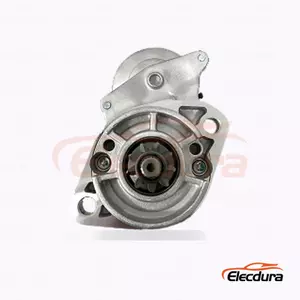 428000-0930 Carrier Transicold Starter Motor, 12V 2.2kW 9 Teeth, Complete Side View