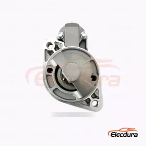 JS1370 Hyundai Starter Motor, 12V 1.2kW 8 Teeth, Complete Side View