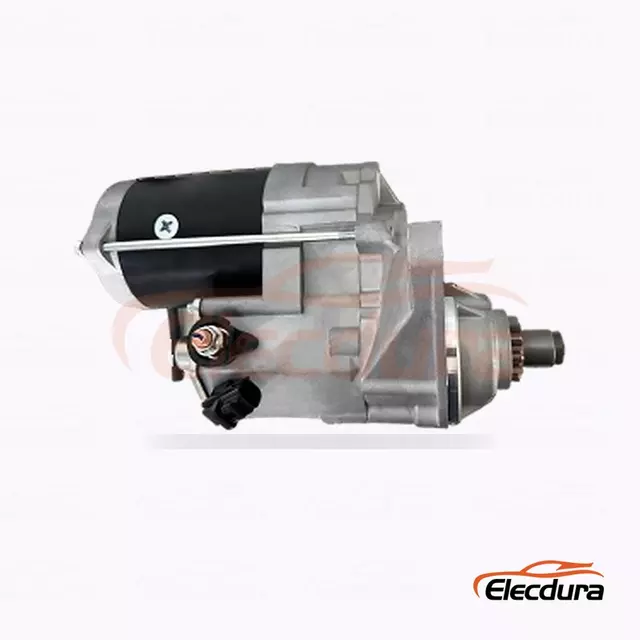 D&eacute;marreur Isuzu 4HF1, 24 V 4,0 kW 11 dents, vue du terminal arri&egrave;re