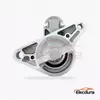 M0T80581 Mitsubishi Starter Motor, 12V 1.2kW 8 Teeth, Drive-End Mounting View