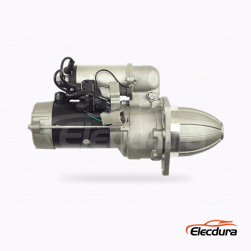 Complete side view of the starter listed on Elecdura's 6008133380 product page