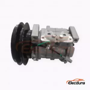 10S13C 24V B1 152mm Heavy-Duty A/C Compressor for Hitachi ZX490 / 5A excavator