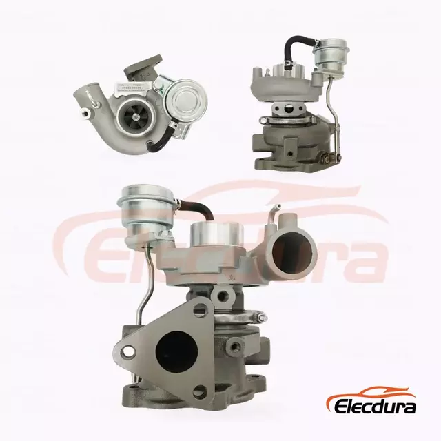 Elecdura TF035HM Turbocharger 49135-03130 OE ME202578 complete assembly front view