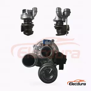 Elecdura K03 Turbocompressor 53039880118 OE 53039880118 montagem completa vista frontal