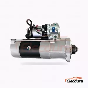 Mitsubishi-Type 12V 3.0kW 10 Teeth CW Starter Motor, Complete Side View