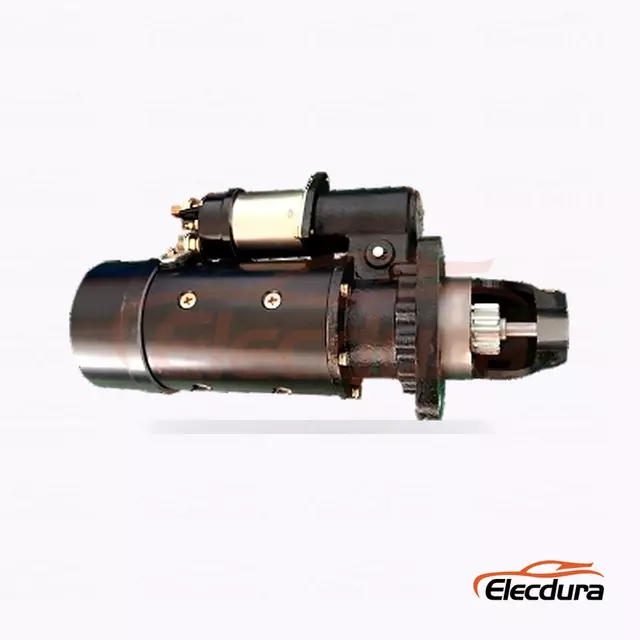 Delco Remy 42MT 24V 7.8kW 12 Gigi CW Starter Motor, Tampak Samping Lengkap