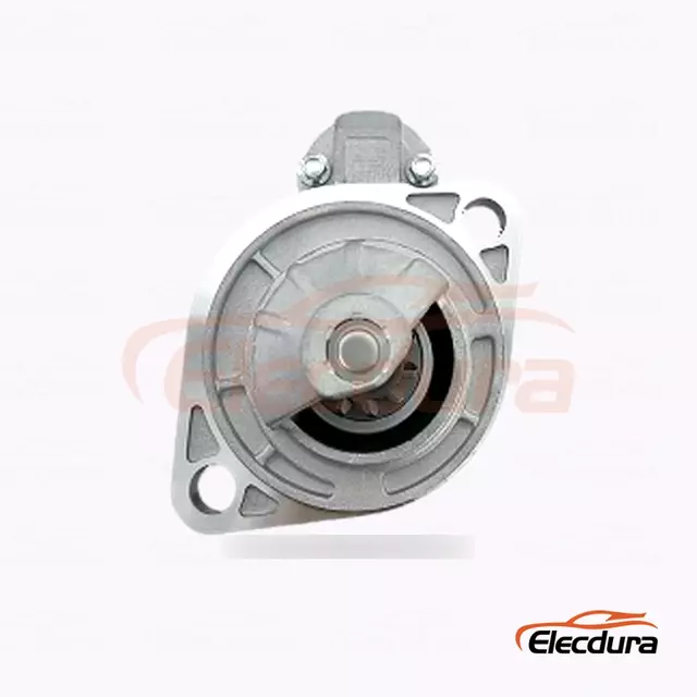 S044-014 Hitachi-Type Starter Motor, 12V 1.4kW 11 Teeth, Complete Side View