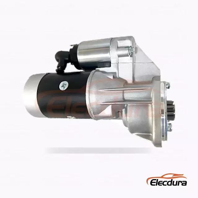 D&eacute;marreur de type Hitachi S13-136, 12 V, 3,5 kW, 9 dents, vue du terminal arri&egrave;re