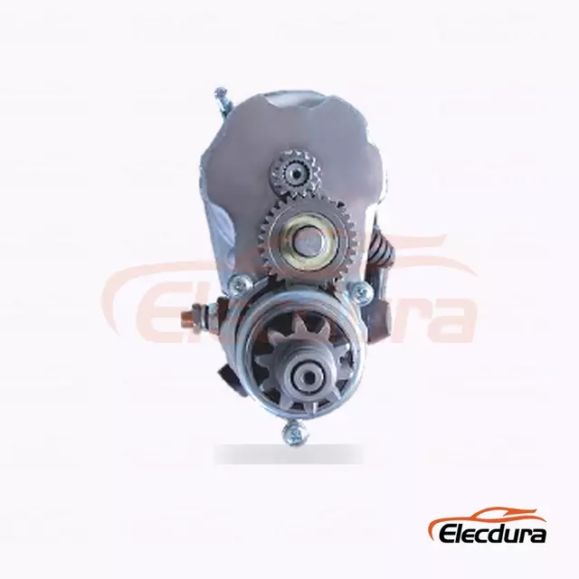 Motor de arranque de servicio pesado FYD122-N, 12 V, 4,0 kW, 10 dientes, vista del terminal trasero