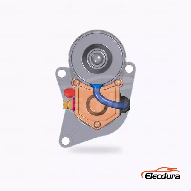 0001362067 Ford Tractor JCB Starter Motor B2B Supplier, Complete Side View