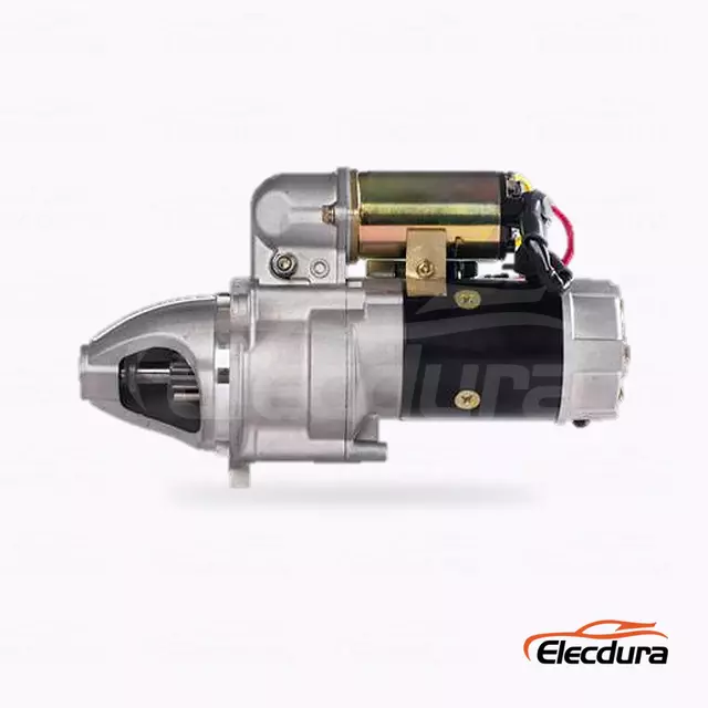 1811001920 Isuzu 6BD1 24V D&eacute;marreur en gros, vue lat&eacute;rale compl&egrave;te