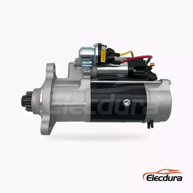 D11-101-12+C Shangchai / Prestolite starter motor side view