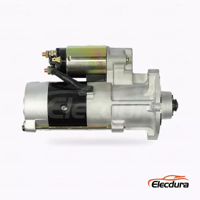 1K011-63010 Kubota V3000 Starter Motor Wholesale, Complete Side View