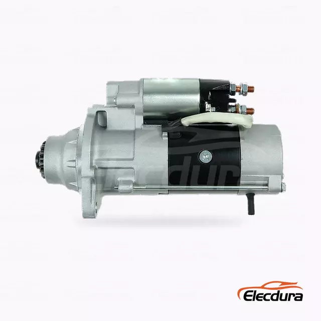 M009T60971 Mitsubishi 6M70 Starter Motor Distributor, Complete Side View