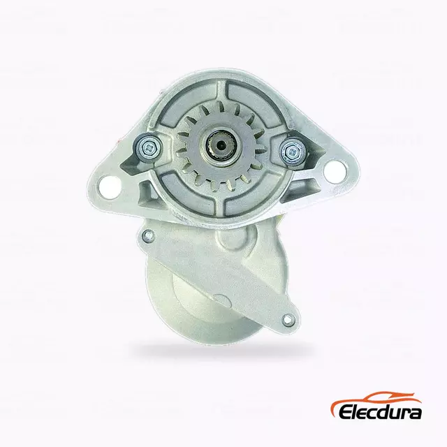 128000-7760 Iseki Tractor Starter Motor Wholesale Supplier, Drive-End Front View
