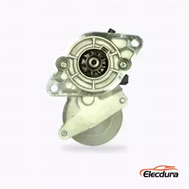 028000-8320 Kubota D722 Starter Motor 12V 1.0kW 9T, Drive-End Front View