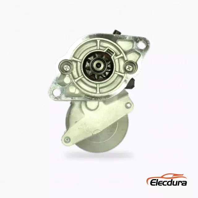 028000-8320 Kubota D722 Starter Motor 12V 1.0kW 9T, Drive-End Front View