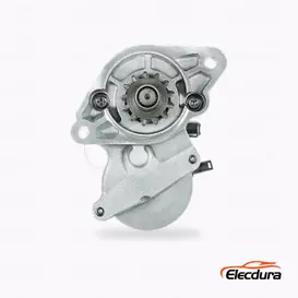 228000-6320 Kubota D1105 V1505 Starter Motor Wholesale, Drive-End Front View