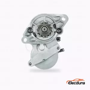 228000-6320 Kubota D1105 V1505 Starter Motor Wholesale, Drive-End Front View