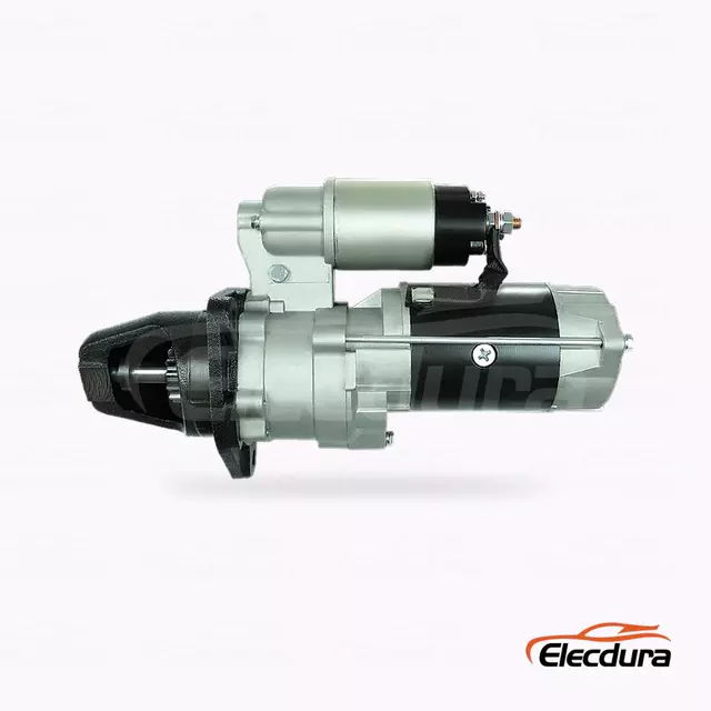 6008133560 Komatsu 6D110 Starter Motor Wholesale, Complete Side View
