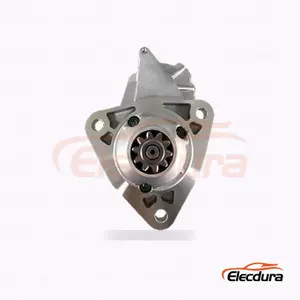228000-7380 Cummins 6CT8.3 Starter Motor, 24V 7.5kW 10 Teeth, Complete Side View