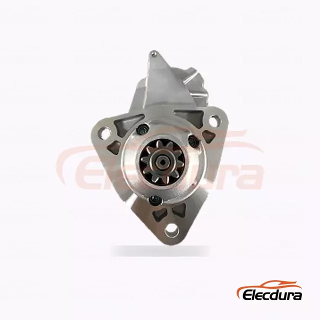 228000-7380 Cummins 6CT8.3 Starter Motor, 24V 7.5kW 10 Teeth, Complete Side View
