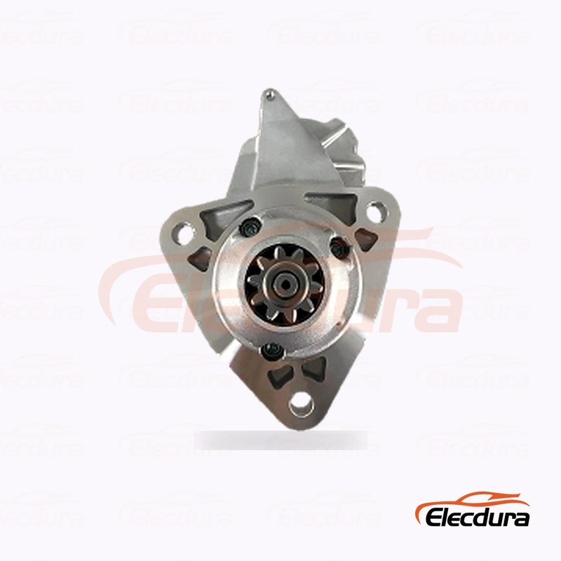 228000-7380 Cummins 24V starter motor complete side view for heavy-duty identification