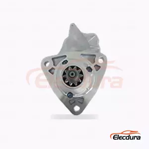 228000-5612 Case Construction Equipment Starter Motor, 24V 7.5kW 10 Teeth, Complete Side View