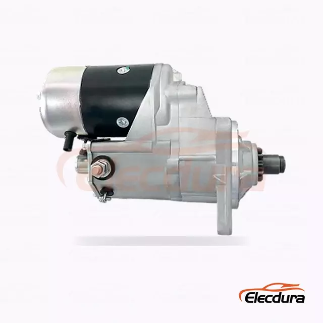 28100-56070 Toyota Land Cruiser startmotor, 24V 4,5kW 11 t&auml;nder, komplett sidovy