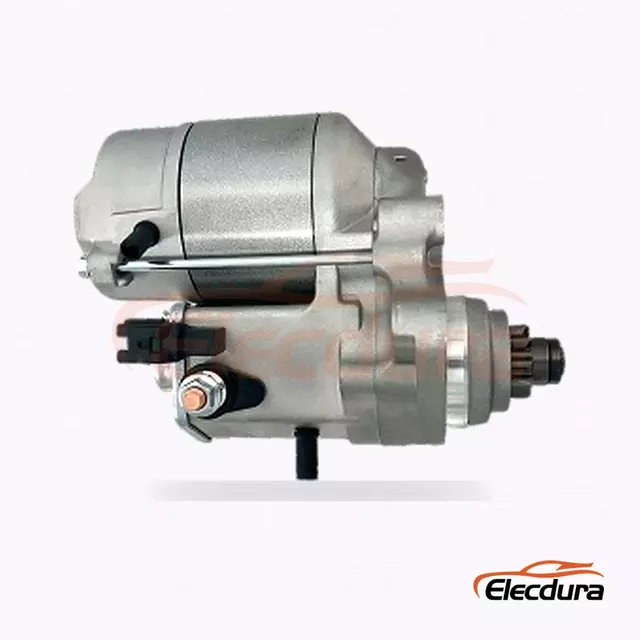 28100-50090 Toyota Marş Motoru, 12V 1.4kW 9 Dişli, Komple Yan G&ouml;r&uuml;n&uuml;m