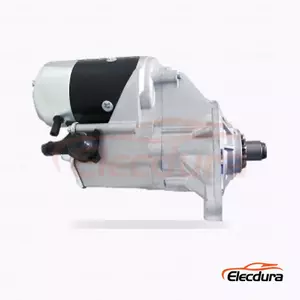 28100-1900 Hino Starter Motor, 24V 4.5kW 11 Teeth, Complete Side View